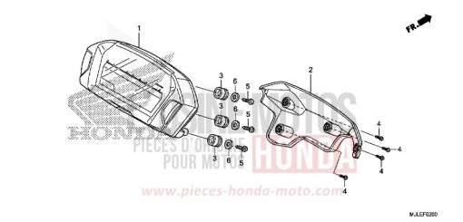 COMPTEUR NC750SAF de 2015